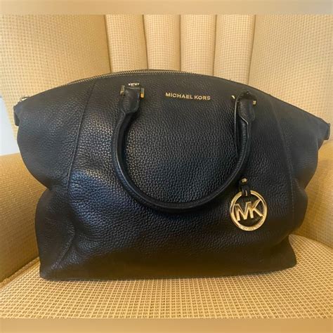 michael kors maxine medium pebbled leather satchel|macy's Michael Kors.